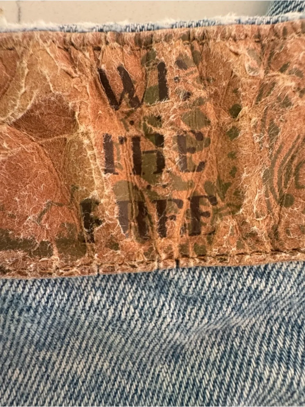 We The Free Deep Trance Dropped Boyfriend Jeans 25 Light Wash Cropped Wide Leg - Picture 7 of 9